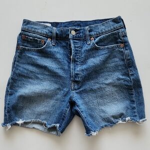 Classic Blue Denim Women's Shorts